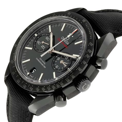 omega speedmaster dark side of the moon used|Omega Speedmaster moonwatch black ceramic.